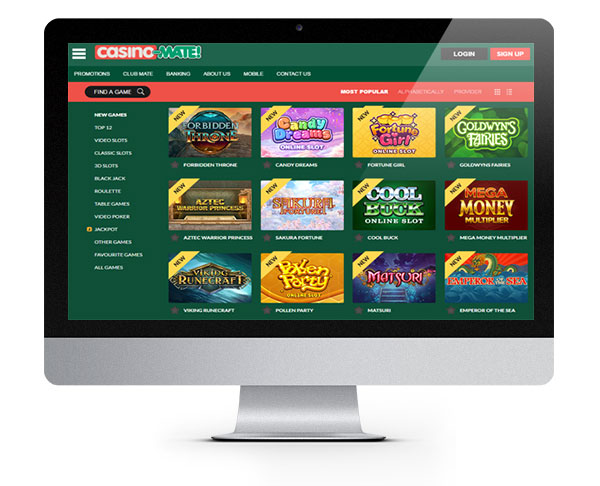 Casino Mate Welcome Package free Spins